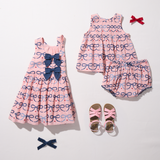 Baby Girls Jaipur 2-PC Set - Pink Bows