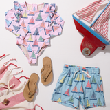 Baby Boys Swim Trunk - Blue Regatta