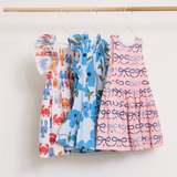 Girls Elsie Dress - Lobsters and Crabs