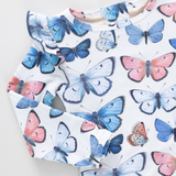 Girls Rachel Suit - Vintage Butterflies