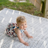 Baby Girls Jaipur 2-Piece Set - Red White and Bows