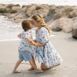 Boys Jack Shirt - Nautical Adventure