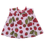 Girls Misha Top - Lavender Raspberries
