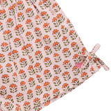 Girls Jules Short - Pink Prairie Block Print