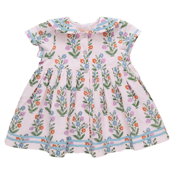 pink chicken candy corn dress Pink Chicken baby girls jennifer dress set