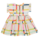Girls Adaline Dress - Multi Tattersall