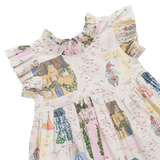 Baby Girls Jennifer Dress Set - Whimsical Castle