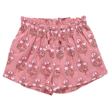 Girls Theodore Short - Pink Strawflower
