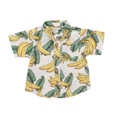 Baby Boys Jack Shirt - Banana Leaves