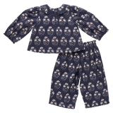 Baby Girls Dawson 2-Piece Set - Navy Strawflower