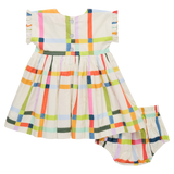 Baby Girls Adaline Dress Set - Multi Tattersall