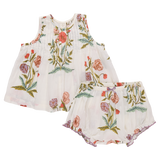 Baby Girls Jaipur 2-PC Set - Rosewick Poppy