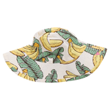 Baby Girls Sun Hat - Banana Leaves