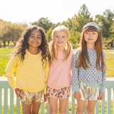 Girls Millie Short - Multi Flower Drop