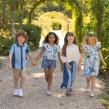 Boys Jack Shirt - Wide Cabana Stripe