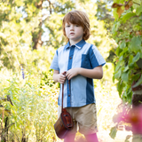 Boys Jack Shirt - Wide Cabana Stripe