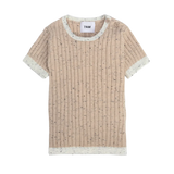 Oat Short Sleeve Top
