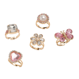 Heartfelt Sparkle Ring Set