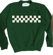 Vintage Checkers Sweatpants - Green