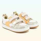 Easy Velcro Sneaker - White/Orange