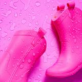 All Weather Rubber Cowboy Boots - Atomic Pink