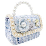 Pearl Garden Handbag - Blue