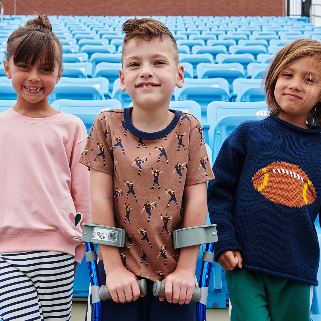 Adventure T-Shirt - Football Player | Pink Chicken