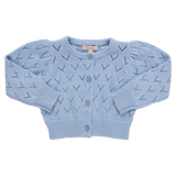 Girls Sadie Sweater - Light Blue