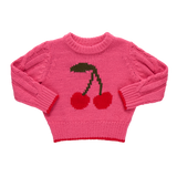 Girls Haven Sweater - Cherries