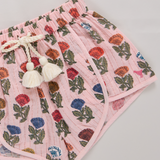 Girls Millie Short - Multi Flower Drop