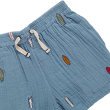 Boys Calvin Short - Surfboard Embroidery