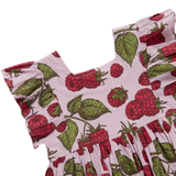 Girls Elsie Dress - Lavender Raspberries