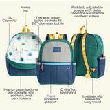 Kane Backpack - Patchwork Bows