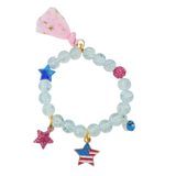 Red White and Blue Star Bracelet