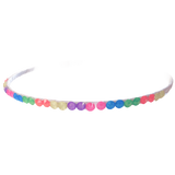 Fully Crystalized Headband - Neon Multi