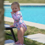 Baby Girls Rachel Suit - Pink Regatta