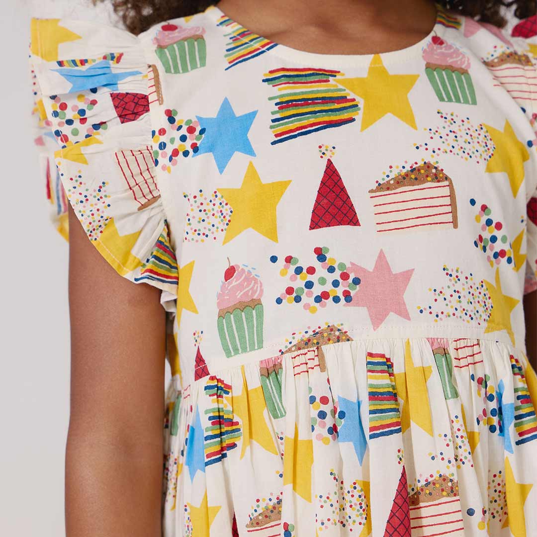 Girls Jennifer Dress | Birthday Star | 8Y Girls Jennifer Dress | Birthday Star | 8Y