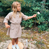 Picnic Skirt - Navy Gingham | Pink Chicken