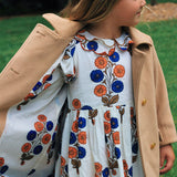 Girls Beck Peacoat - Camel