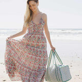 Quilted Duffle Bag - Prairie Floral