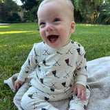 Baby Jax Jogger Set - Hockey Player | Pink Chicken