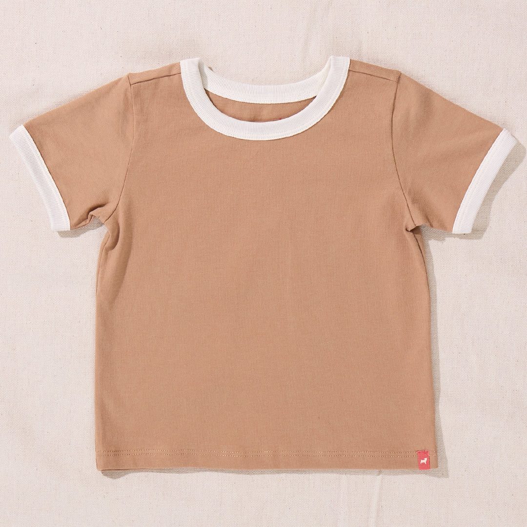 Adventure Ringer T-Shirt - Cocoa – Pink Chicken