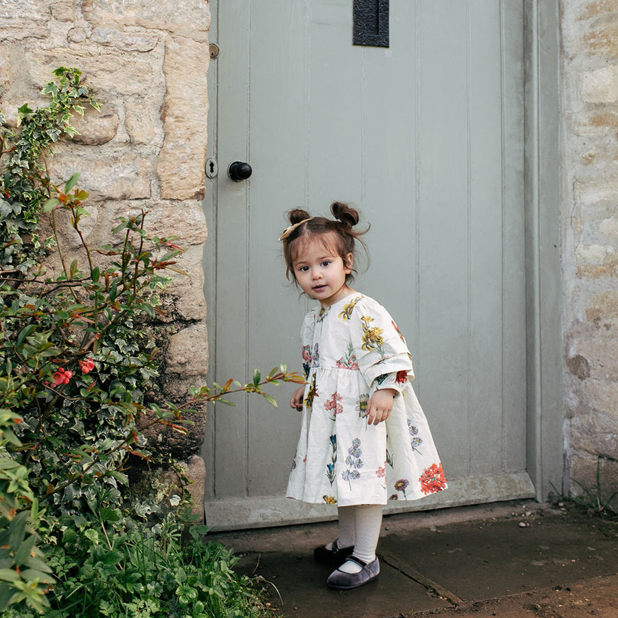 Baby Girl Brooke Dress Set - Notebook Botanical