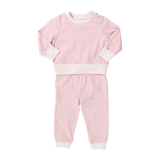 Baby Jersey Jax Jogger Set - Pink Stripe
