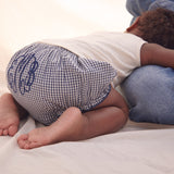 Baby Picnic Bloomer - Navy Gingham