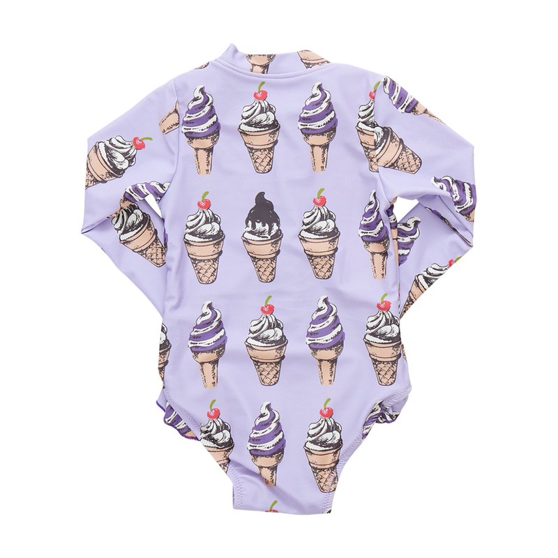 Baby Girls Arden Suit - Lavender Soft Serve