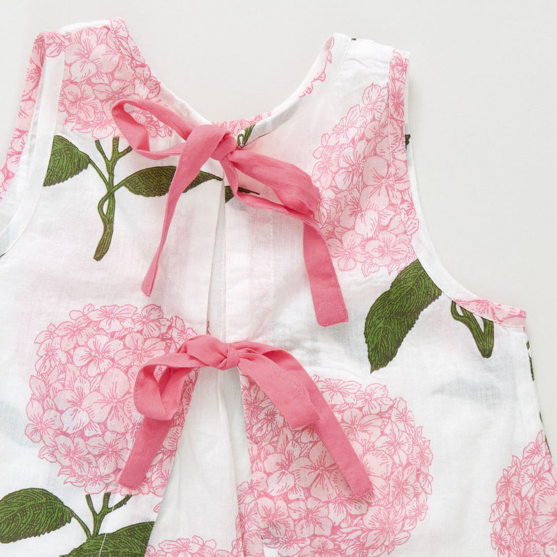 Baby Girls Jaipur Set - Pink Hydrangeas