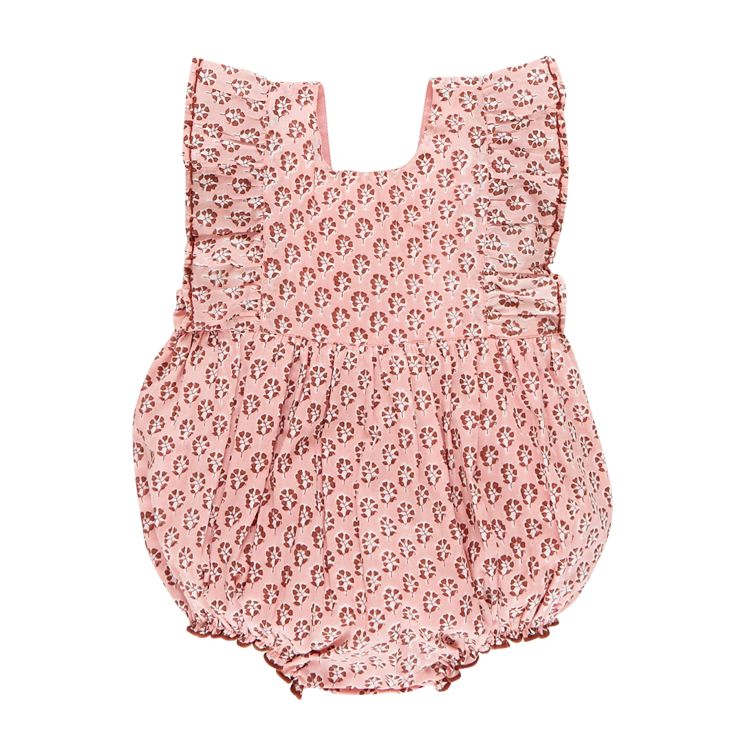 Baby Girls Marceline Bubble - Pink Lisbon Ditsy