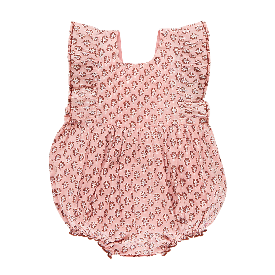 Baby Girls Marceline Bubble - Pink Lisbon Ditsy