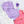 Baby Girls Organic Ruffle Rib 2-Piece Set - Viola Purple